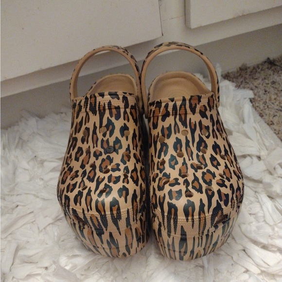 Leopard platform croc style - Picture 8 of 12